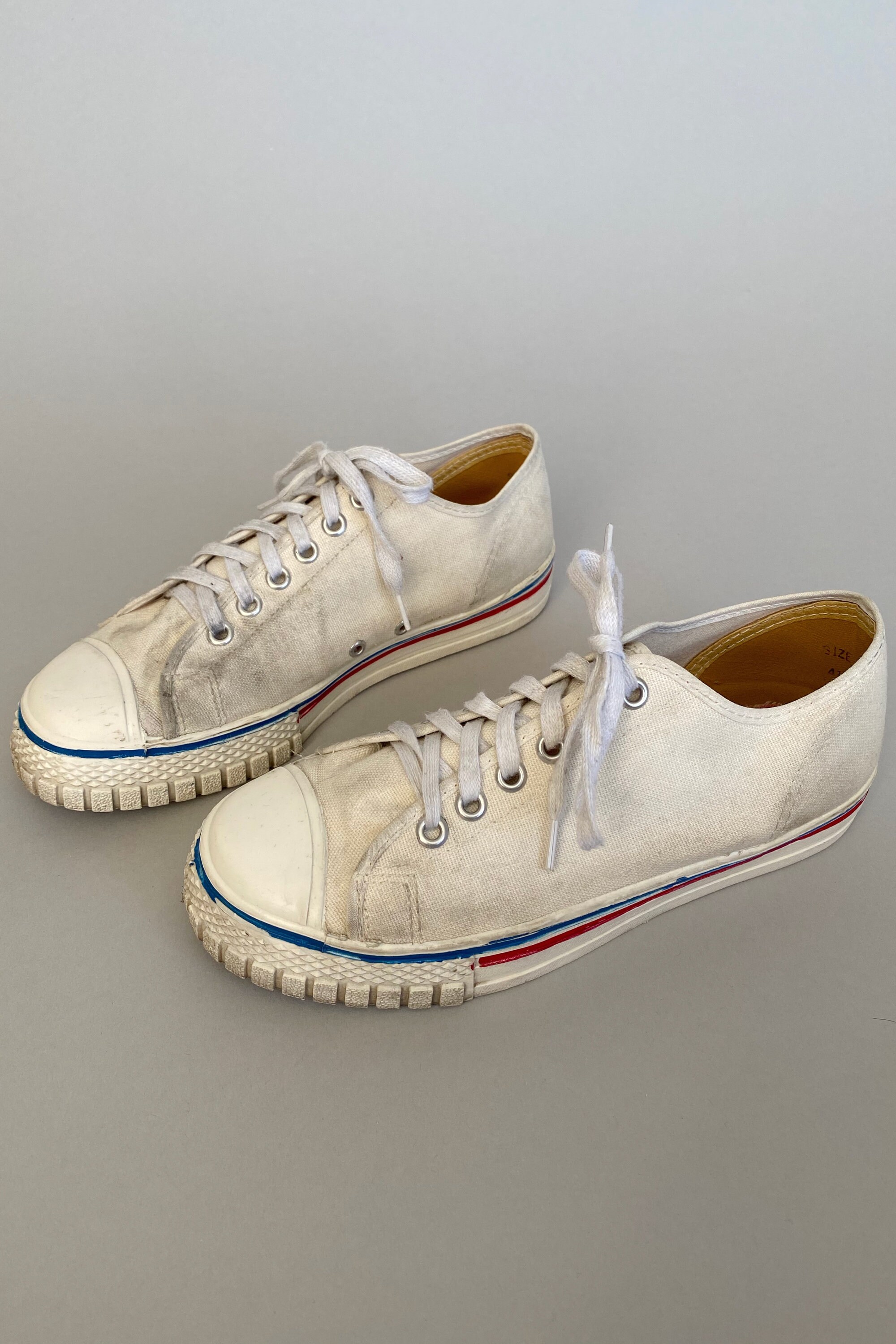 1960s Low Top Sneakers Made in USA womens 6.5 Etsy