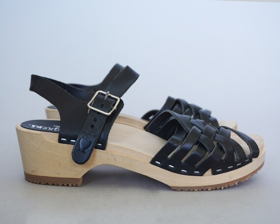 Sabots Haggle Rouge Taille 36 - Fabriqués En Suède - Occasion - Style Confort