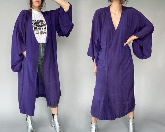 1960s Kimono Robe Jacket House Coat