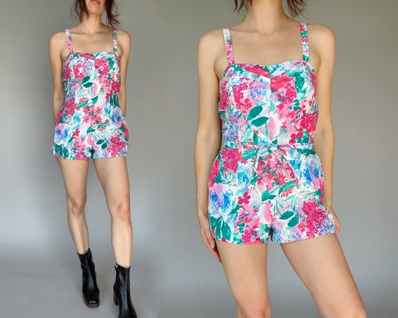 1970s Playsuit Romper - by Roxanne | 70s does 50s