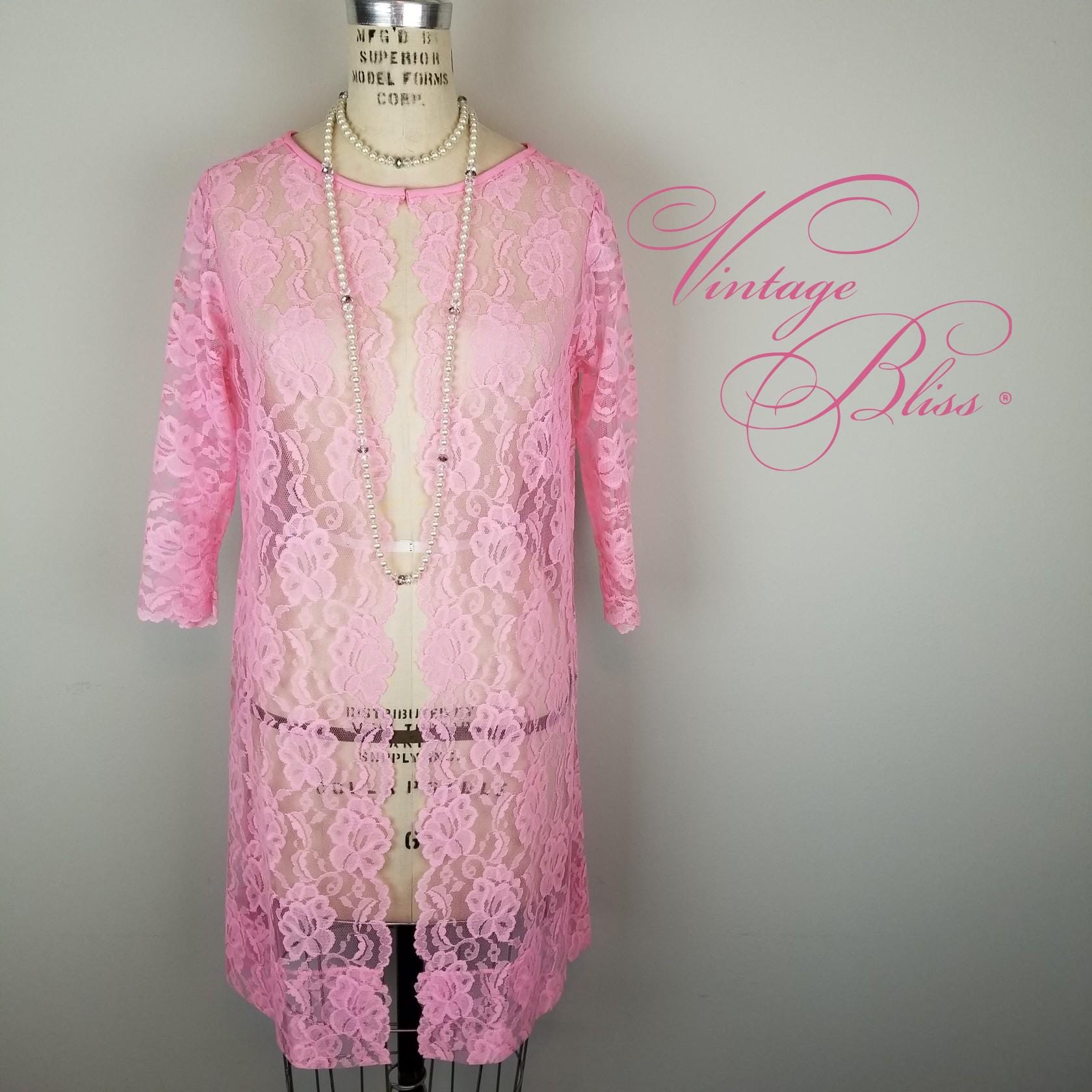 Hot Pink Lace Jacket - Etsy Hot Pink Lace Jacket - Etsy
