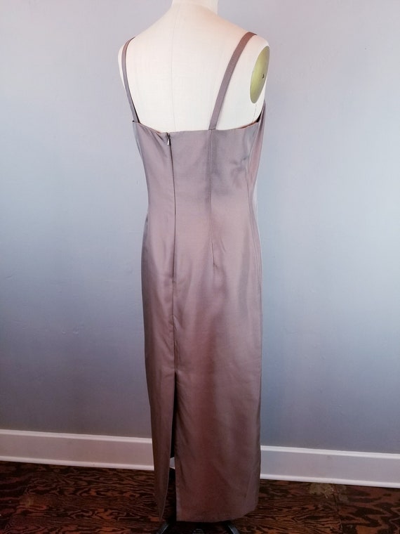 Classic Coffee Color Formal 2 Piece Dress & Jacke… - image 9