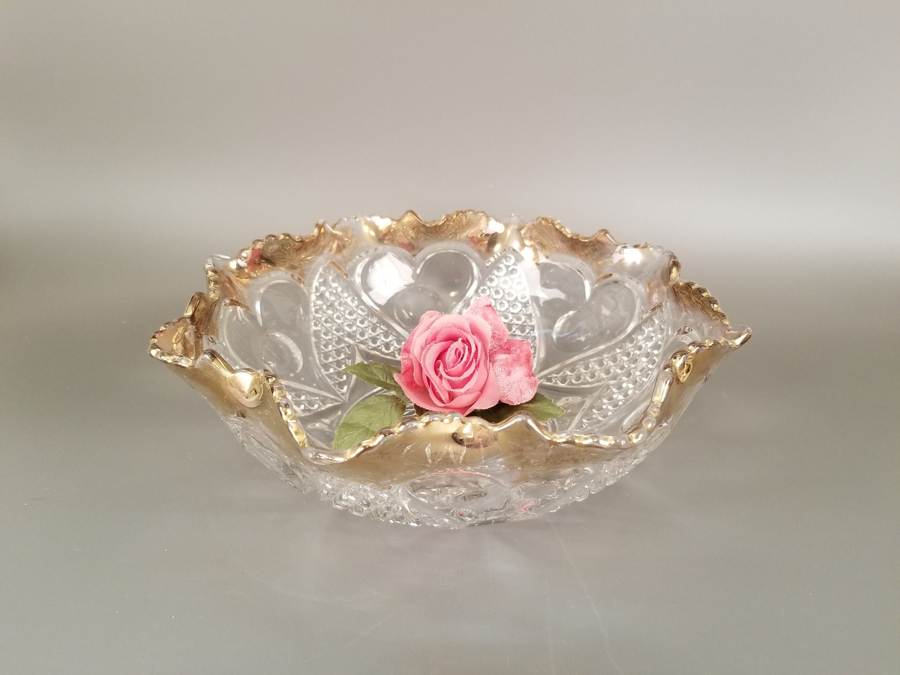 ヴィンテージ ゴールド フリルエッジ タレンタム ハートフォード