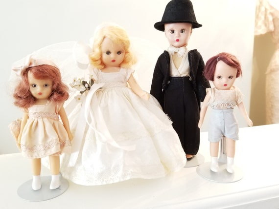 bride groom doll set