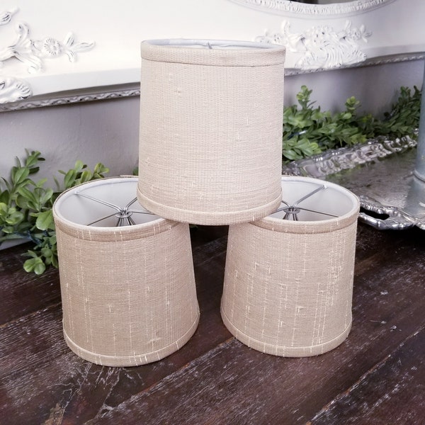 Mini Lamp Shades Chandelier Etsy