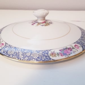 Vintage Theodore Haviland Limoges France ENCHANTMENT Lid for Round Vegetable Server