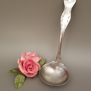 Antique Silver Plate Meriden Britannia Co 18 Medium Size Ladle * Late 1800&#39;s