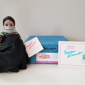 Madame Alexander Vintage International Egypt # 543 New w/ Stand & Box