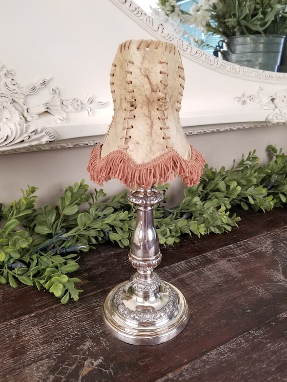 Vintage rawhide clearance lamp shades
