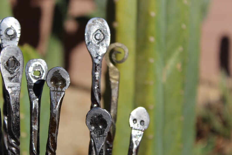Hand Forged Hair Sticks