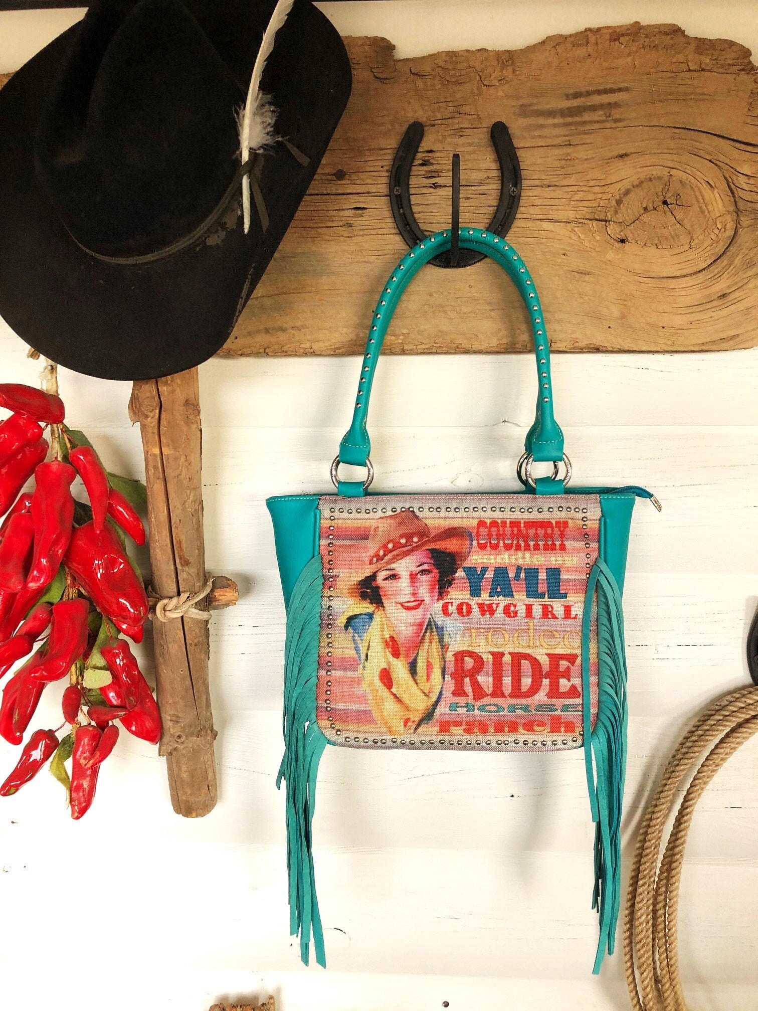 look cowgirl western