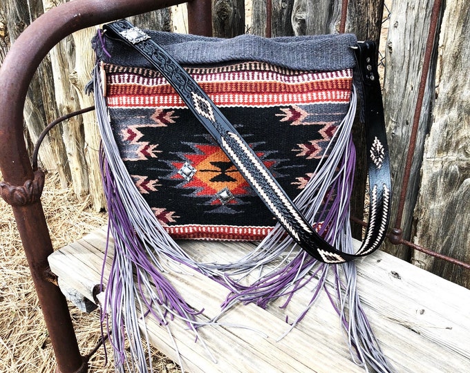 Saddle Blanket Tote Purse Bag the hachita Western Fashion Etsy