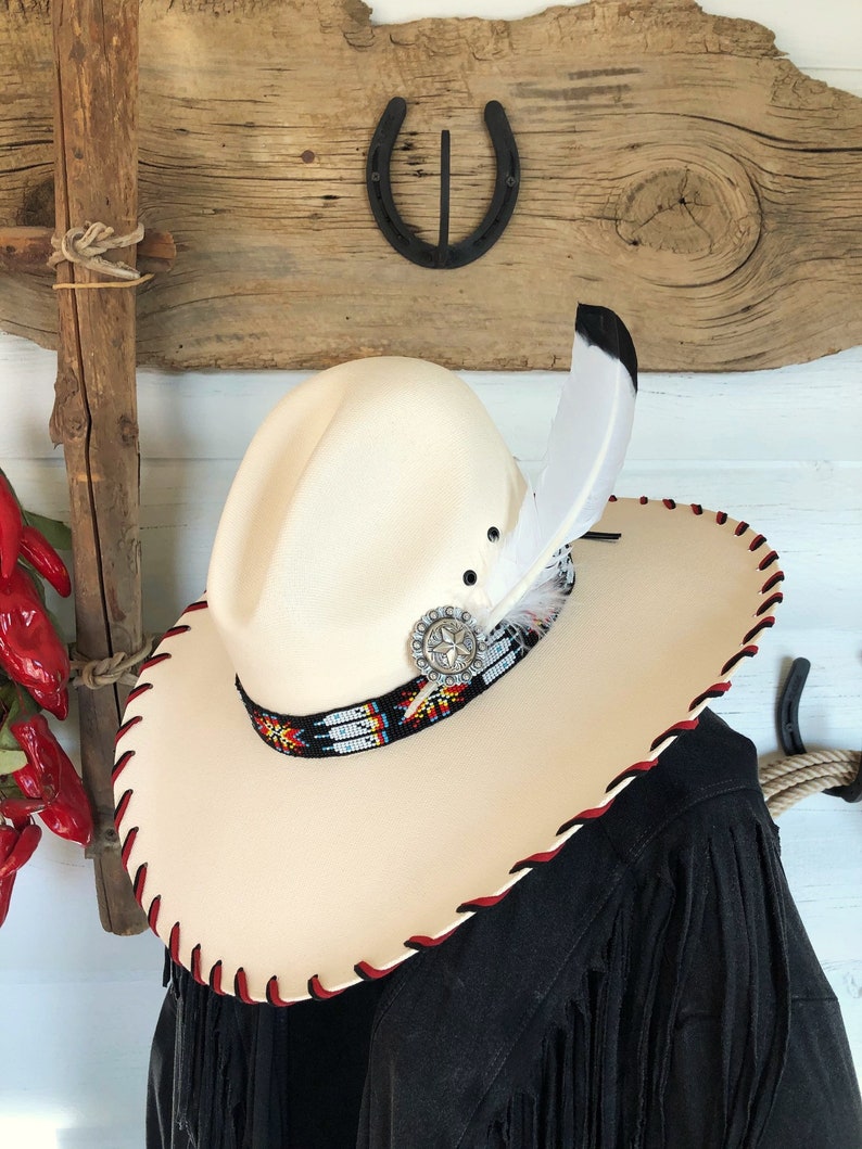 Gus Cowboy Hat Feather Dancer | Etsy