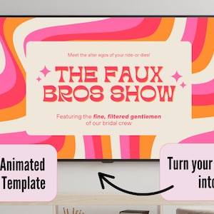 Gender-Swap Bachelorette Game: Editable Bridal Party Game