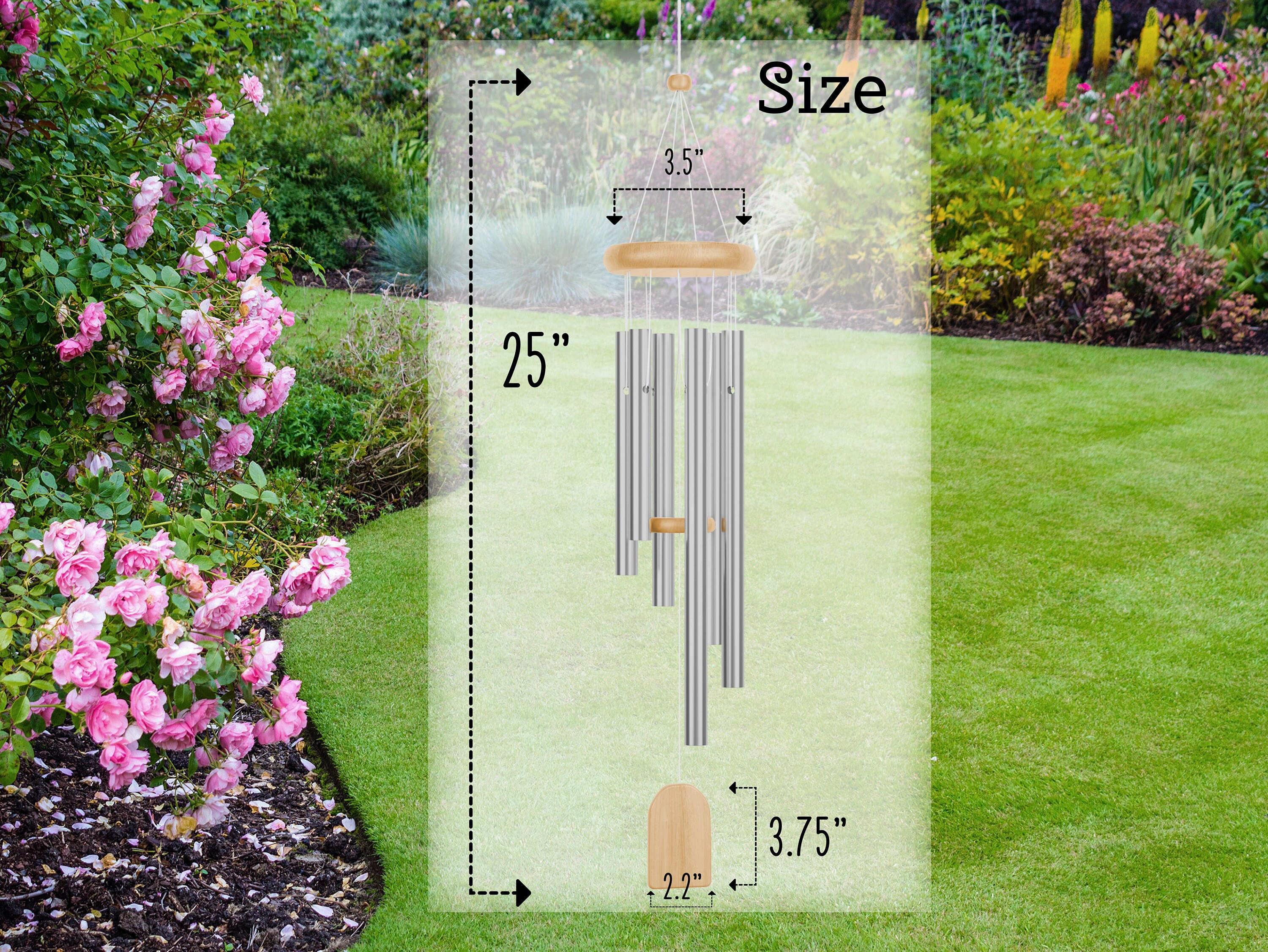 Memorial Wind Chimes In Loving Memory Remembrance Custom Wind Chime