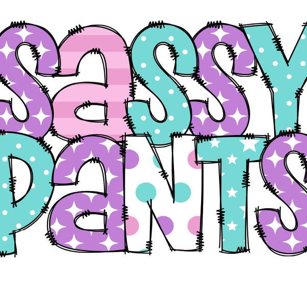 Sassy Pants Sublimation Design Descargar