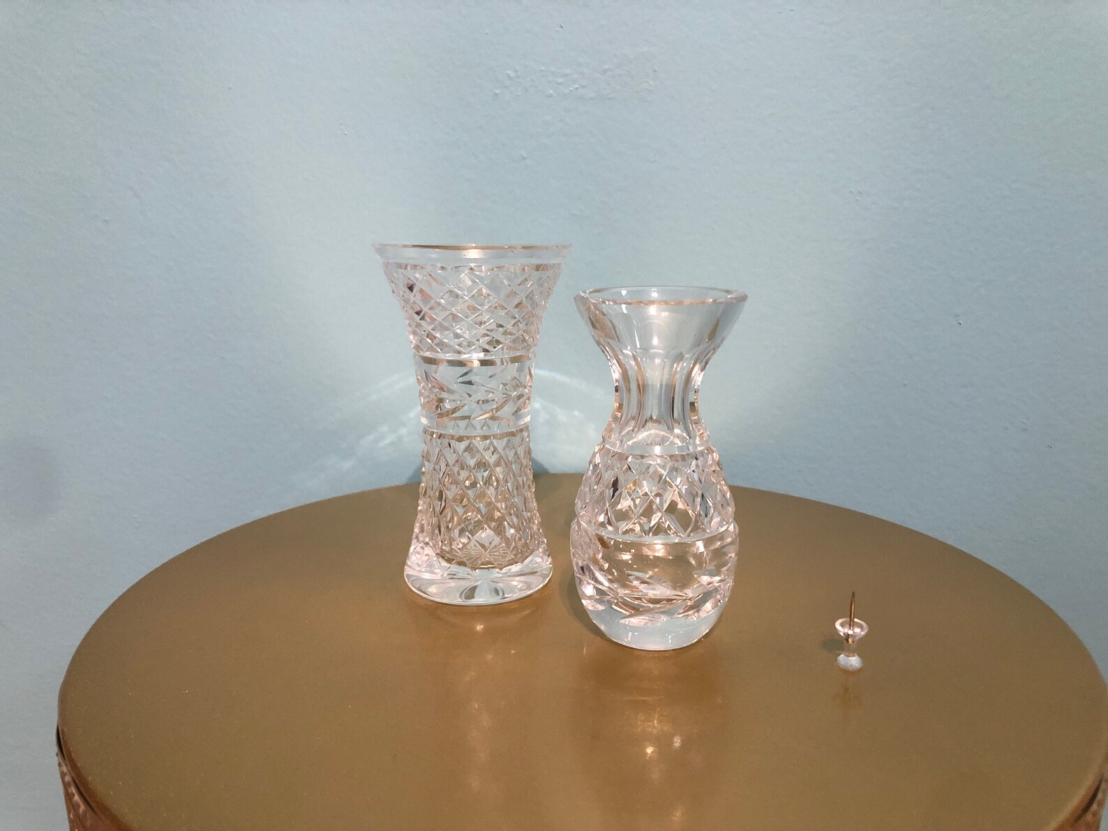 Waterford Crystal Glandore 4 Violet Vase Etsy