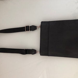 Rare Vintage Coach Leather Crossbody Slim Top Zip Pack Pouch Mini Bag Purse Black Men Women Glove Tanned Full Grain USA Convertible