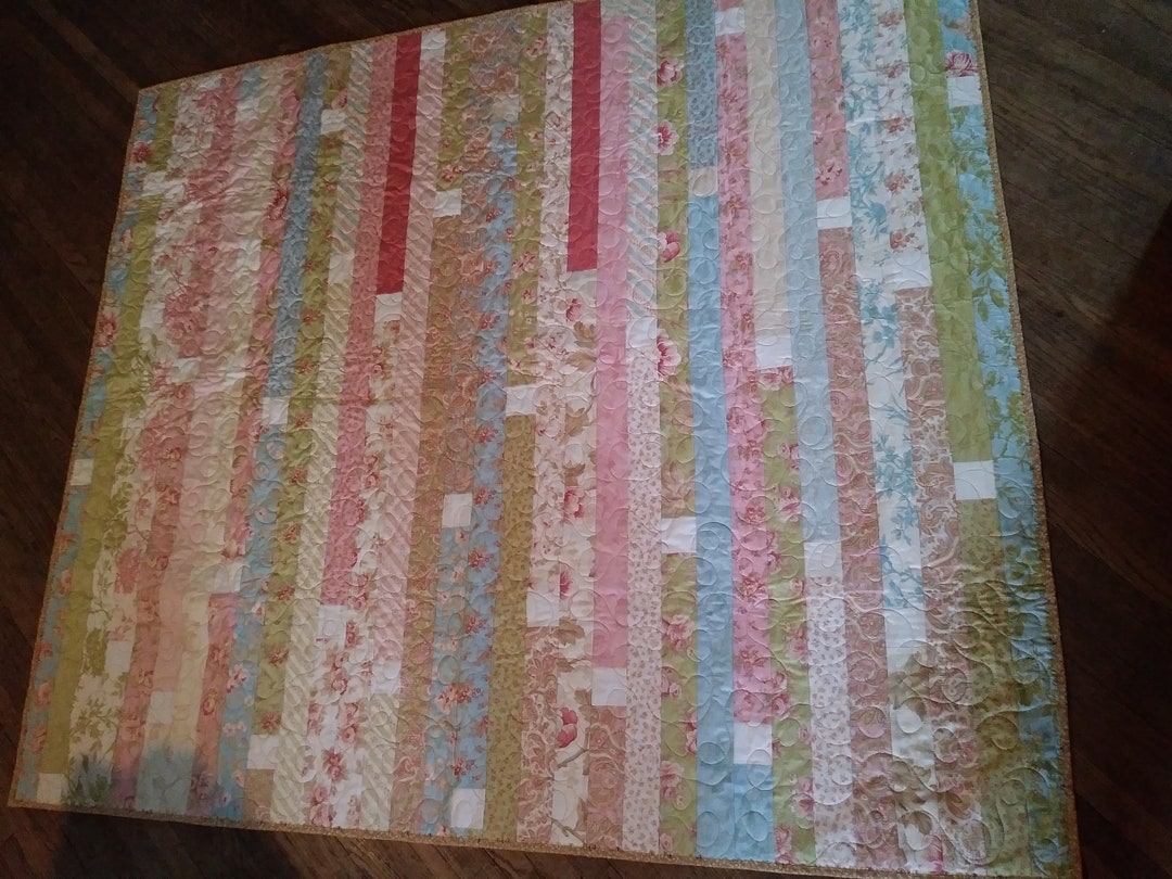 Vintage Look Quilt Etsy