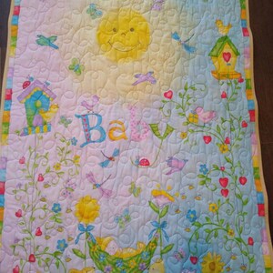 BABY baby quilt