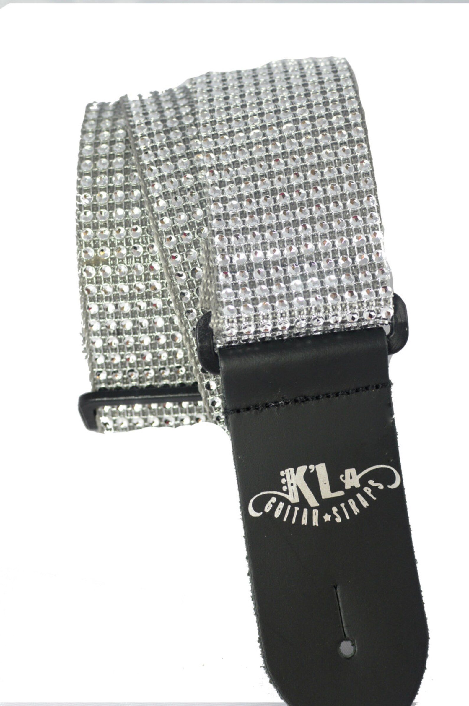 Silver Guitar Strap Sparkly Guitar Strap Celebrity Guitar Etsy