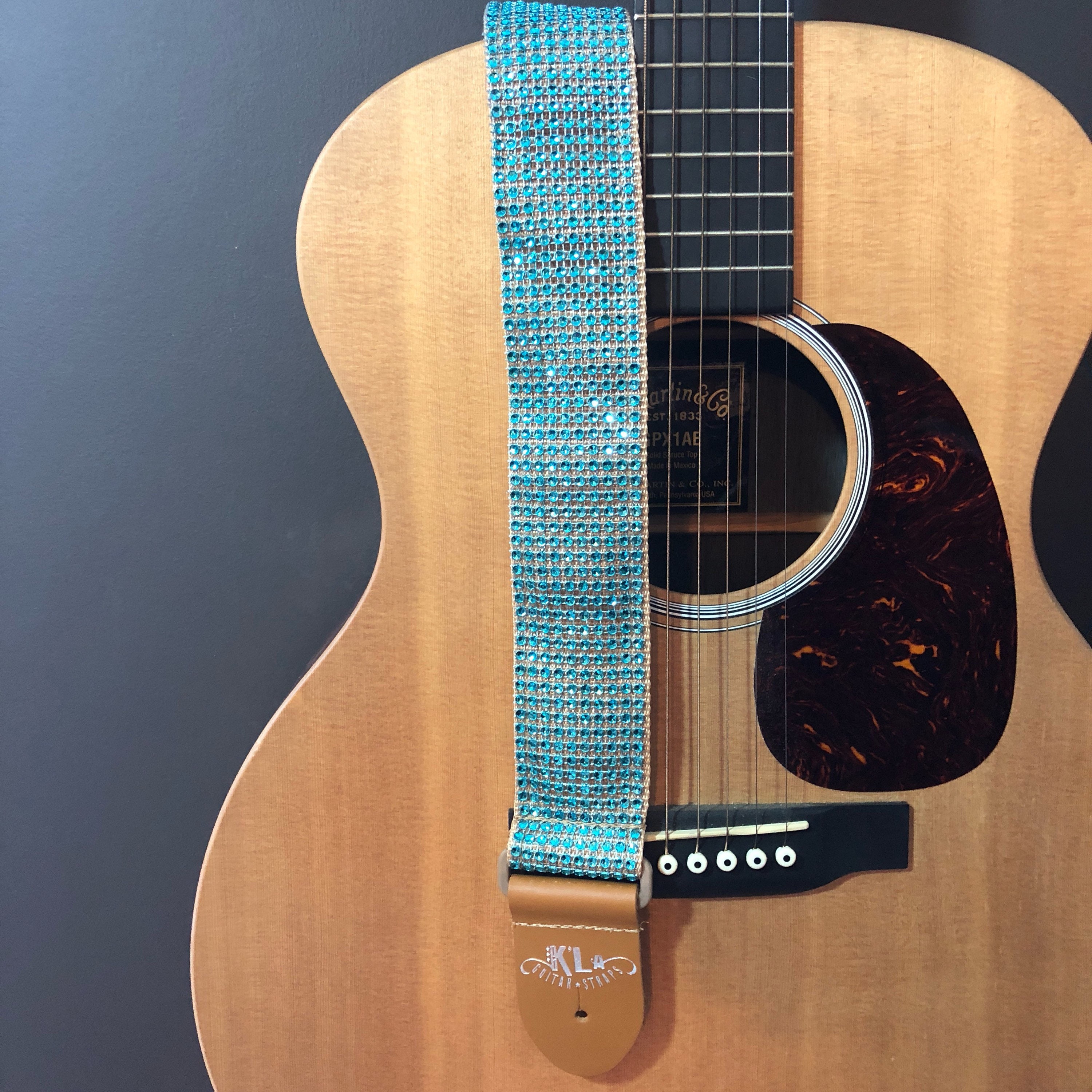 Bling Guitar Strap SIGNATURE Crystal Guitar Strap Sparkly Etsy