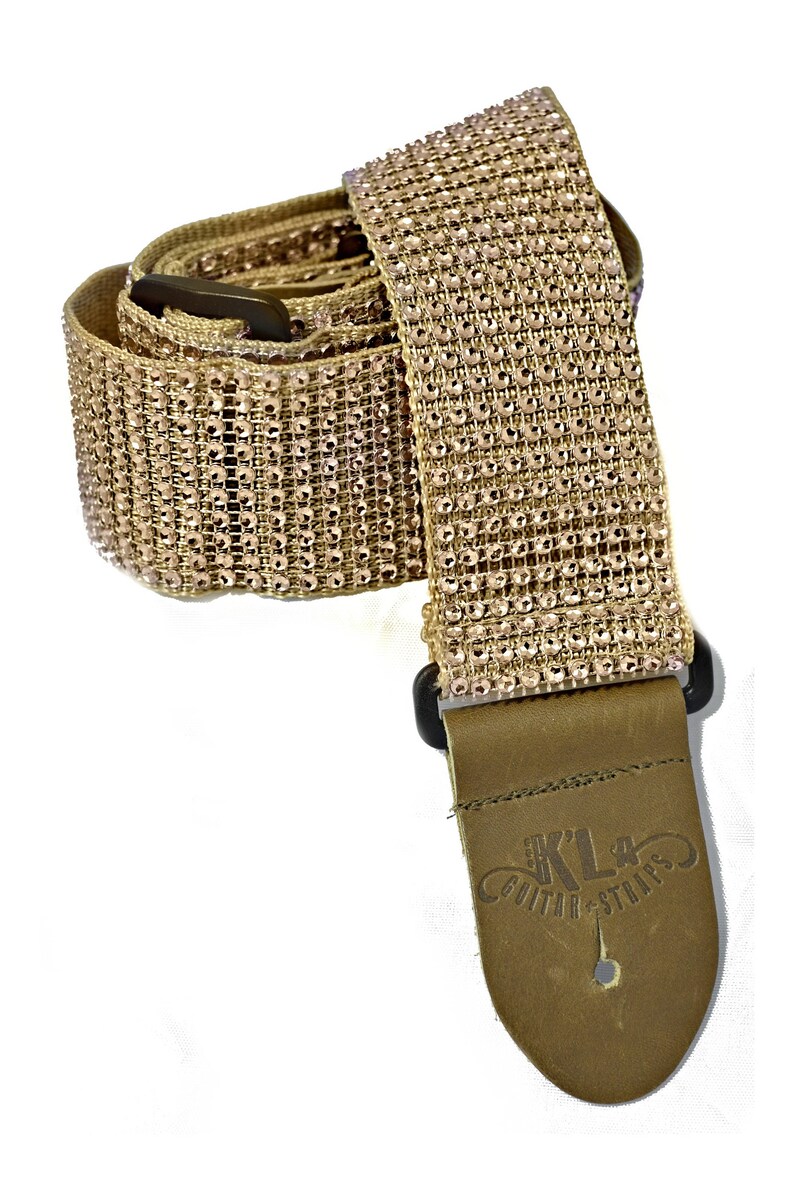 Bling Guitar Strap SIGNATURE Crystal Guitar Strap Sparkly Etsy