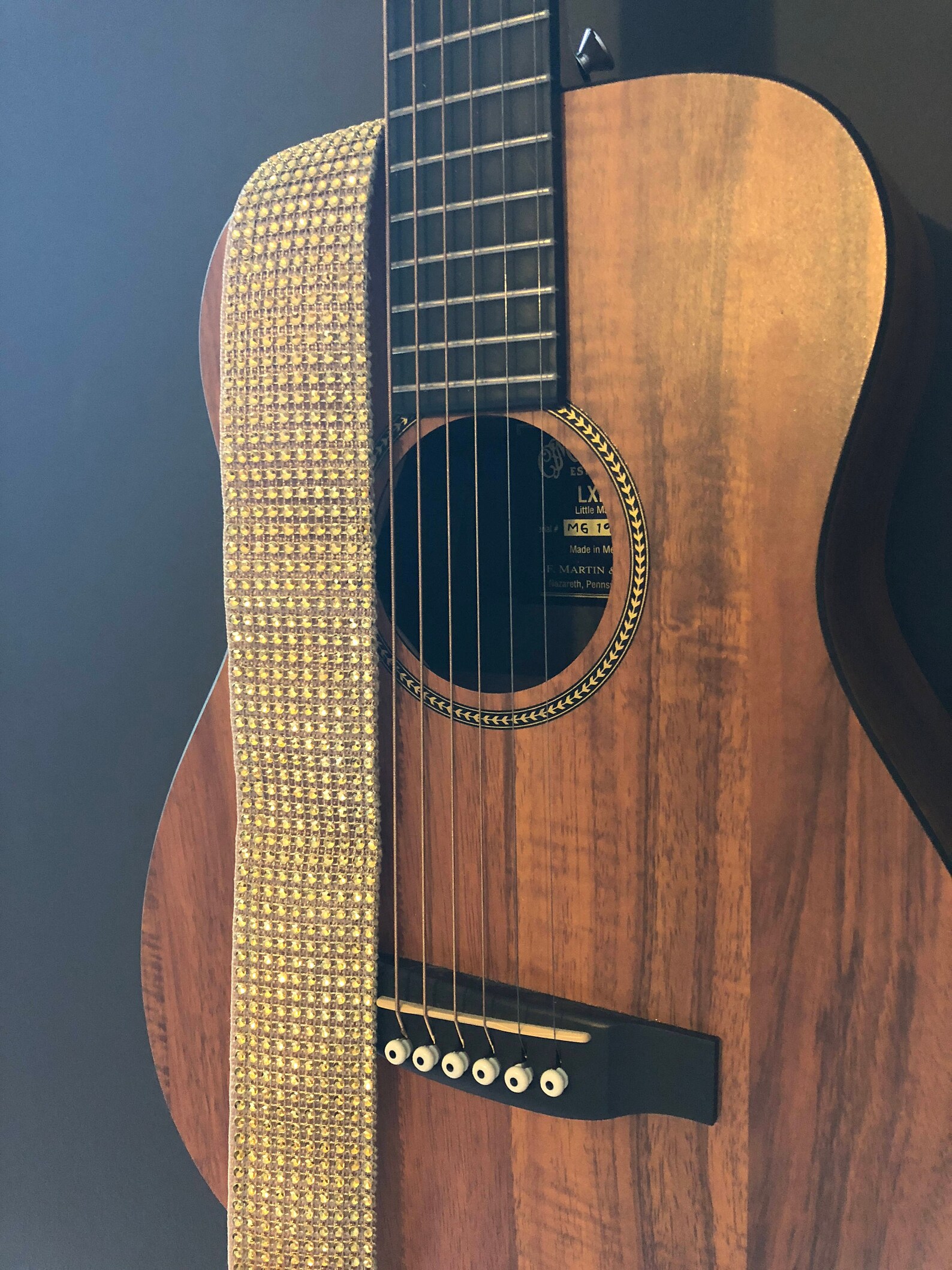 Gold Guitar Strap guitar strap Gibson Guitar Strap Tele Etsy