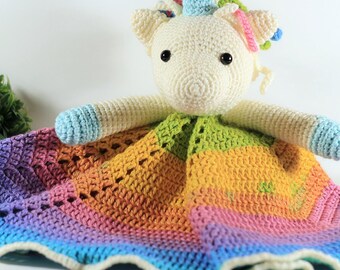 Unicorn Lovey/Security Blanket