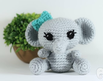 Elephant Crochet Toy Amigurumi
