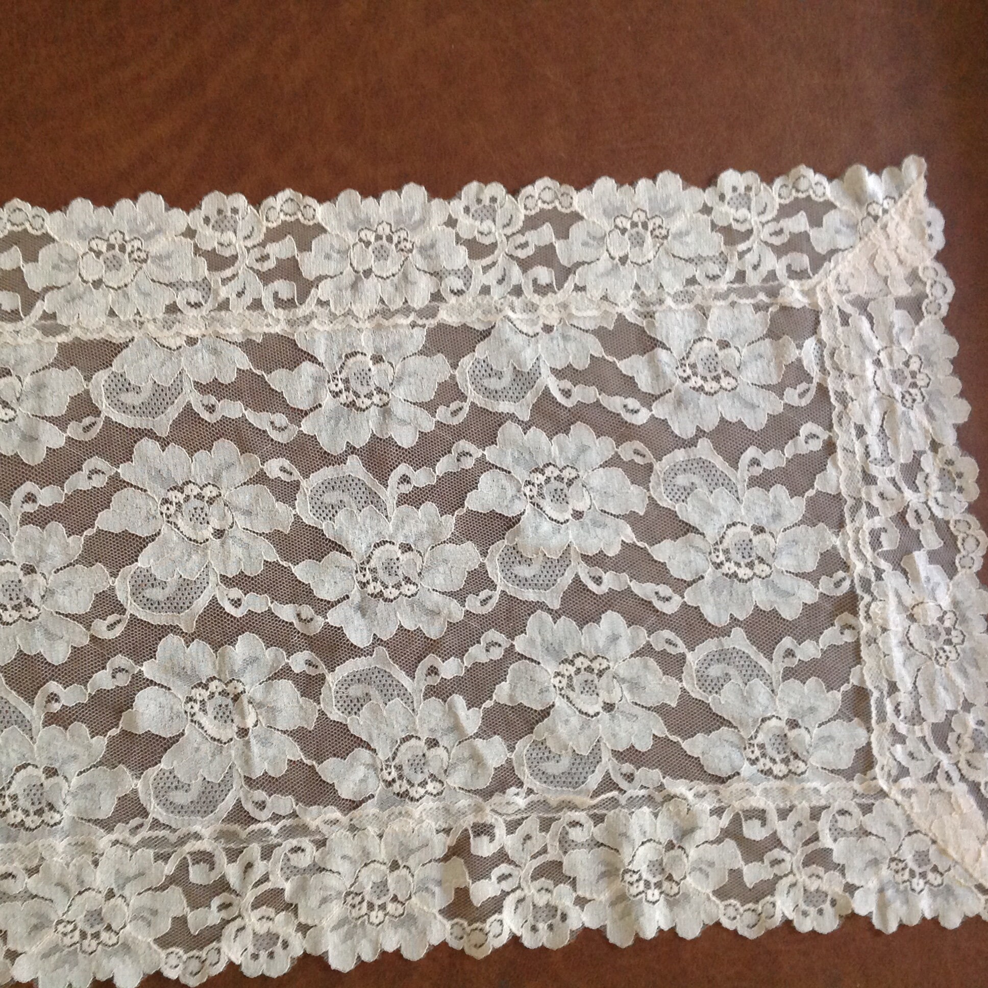 Pretty PINK Synthetic Lace Dressing Table Runner or Scarf. 132 Etsy