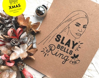Beyonce Slays Christmas Card