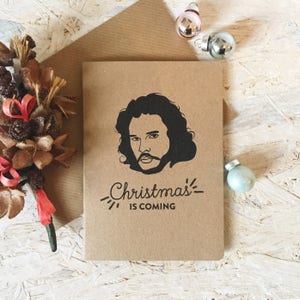 Game Of Thrones Jon Snow Christmas Card image 1