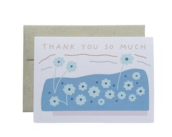 greeting card - thank you so much