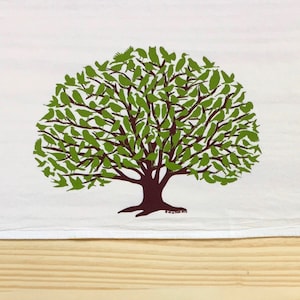 Oak Woodlands Tree Tea Towel
