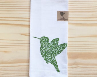 Hummingbird Kitchen Tea Towel