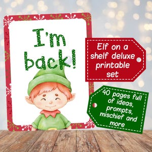 Elf on a Shelf Activity Kit – 40 Page Mega Bundle (Printable PDF)