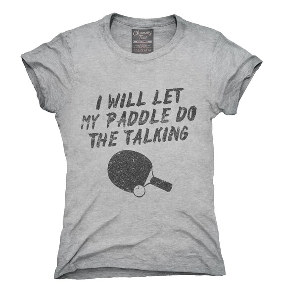 Paddle Tennis De Table Drôle Disant T Shirt Sweat à Capuche Débardeur Cadeaux