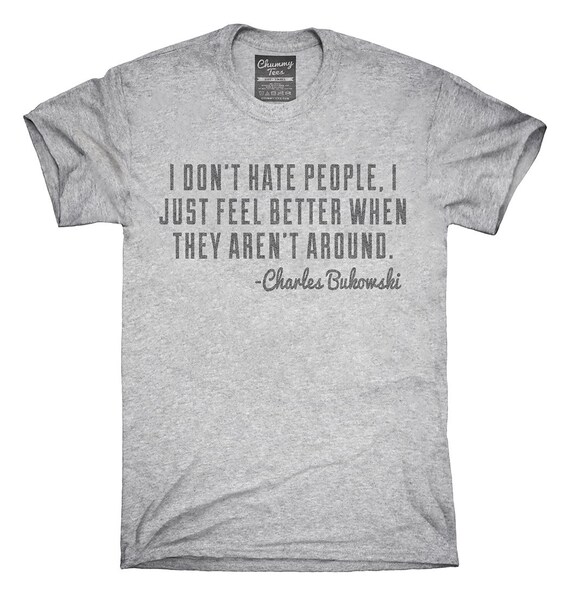 bukowski t shirt