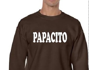Custom Brown Chocolate Sweatshirt, Unisex Crewneck, Personalized Gift