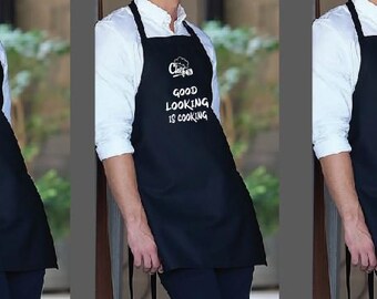 Personalized Apron for Dad, Poly Cotton Twill, Father's Day Gift