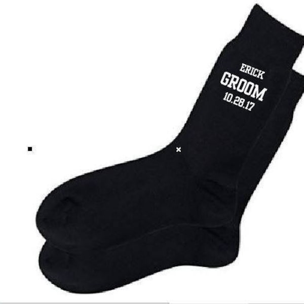 Black Socks, Groom Socks, Father of The Groom Socks, Groomsmen Socks, Team Groom Gifts. Best Men Socks, Gifts for Groom