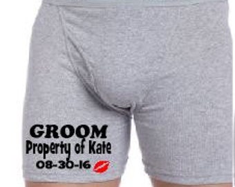 Personalized Groom Boxer