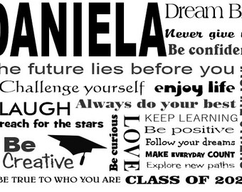 Graduation Gifts, Aluminum Panels, Photo Panel, Graduation Gifts for her, Gifts for him, Motivational Gifts, Wall Decor, Custom Gifts