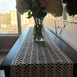 Table Runner - Hand Crocheted