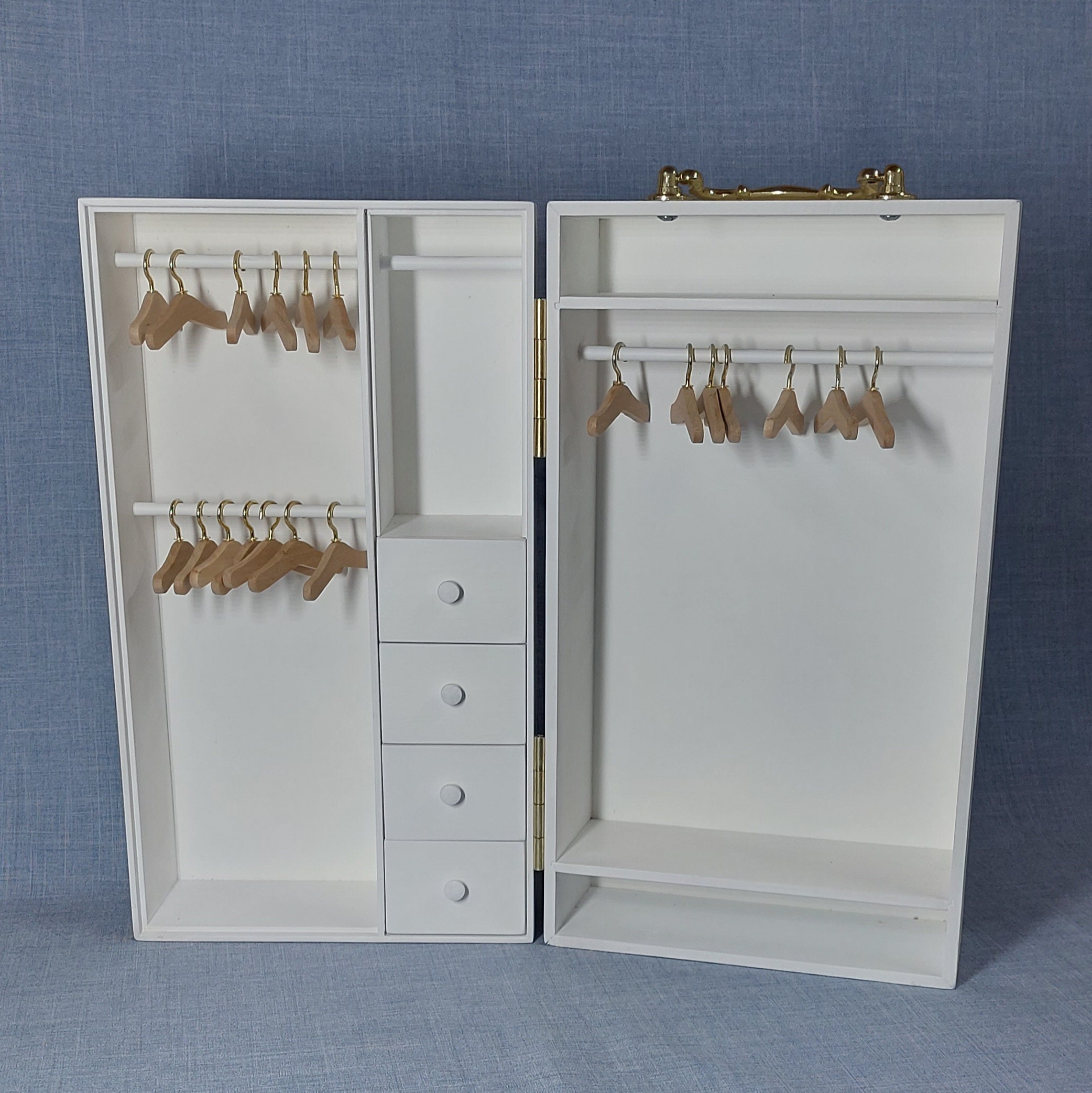 Barbie , Wardrobe Case , Clear , Lavender , Wardrobe & Doll Carry