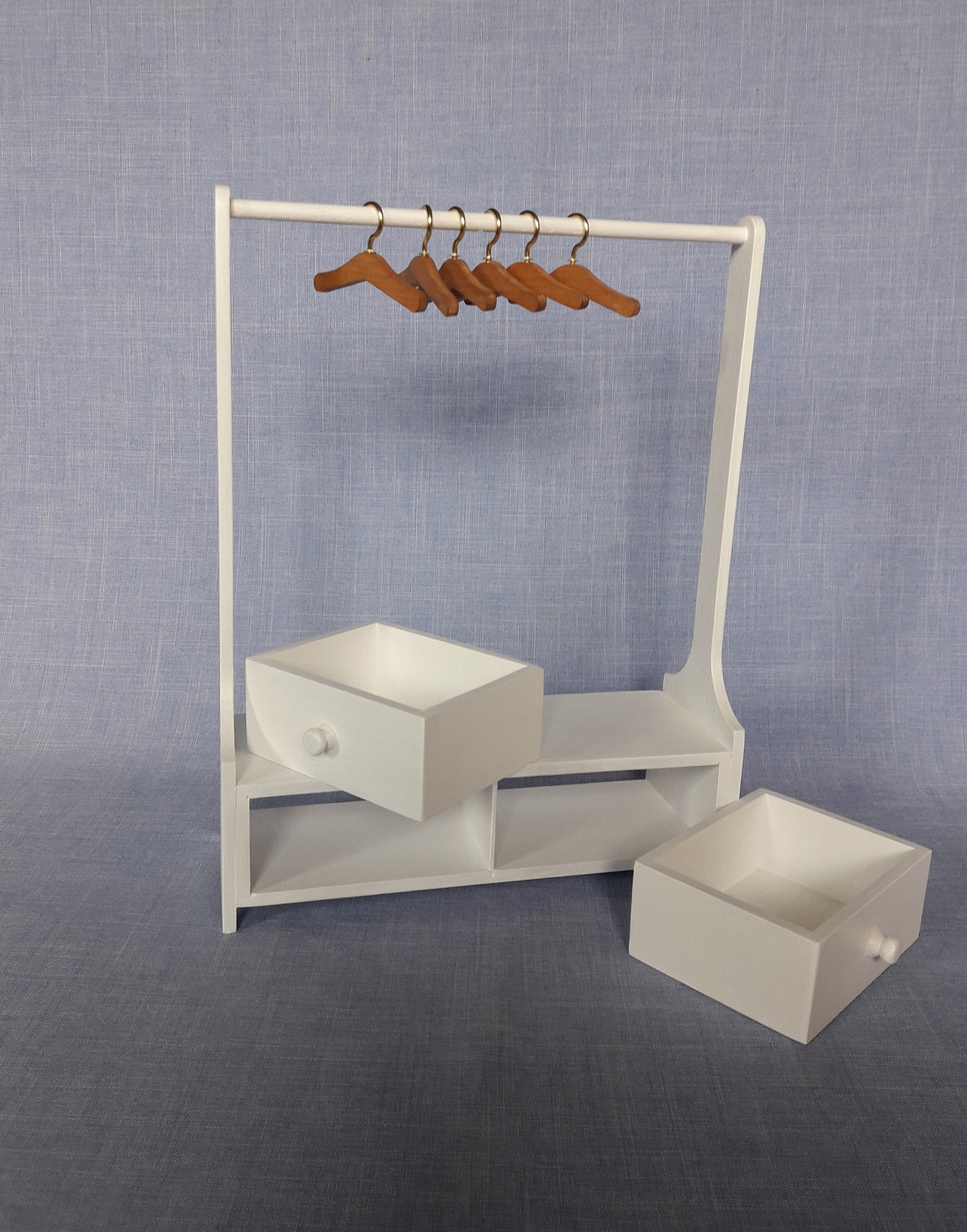 16 Scale Doll Clothes Rack for 12 Inch Doll Handmade Miniature Etsy