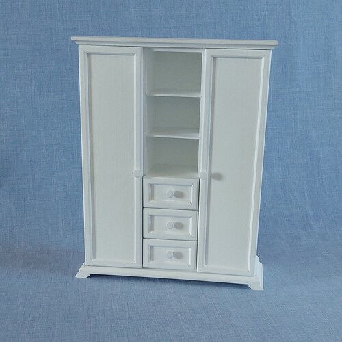 Dollhouse for 12 Inch Doll 1/6 Scale Diorama Box Kit White Etsy