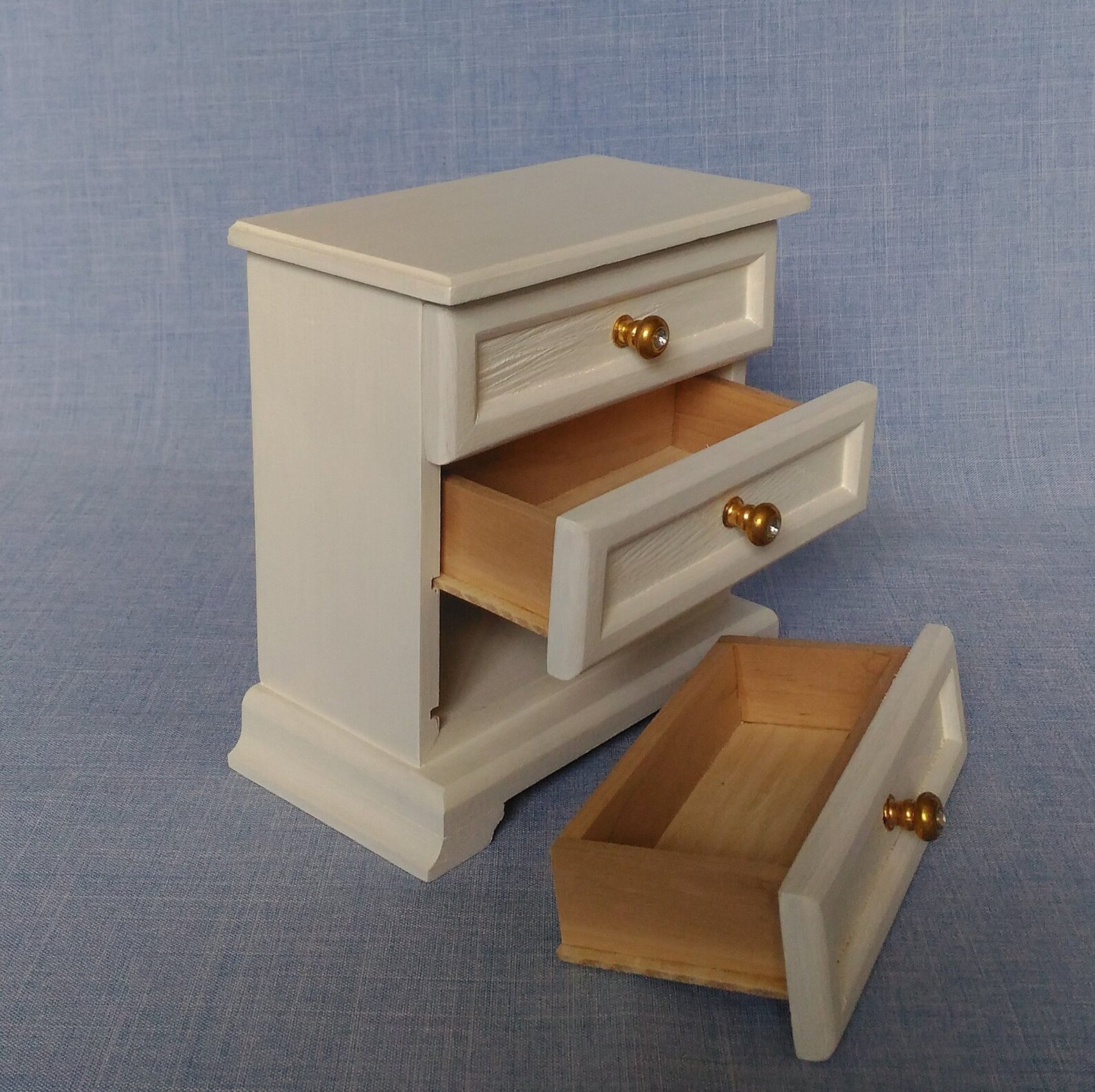 1/6 Scale Miniature Dollhouse Dresser / Chest of Drawers for Etsy