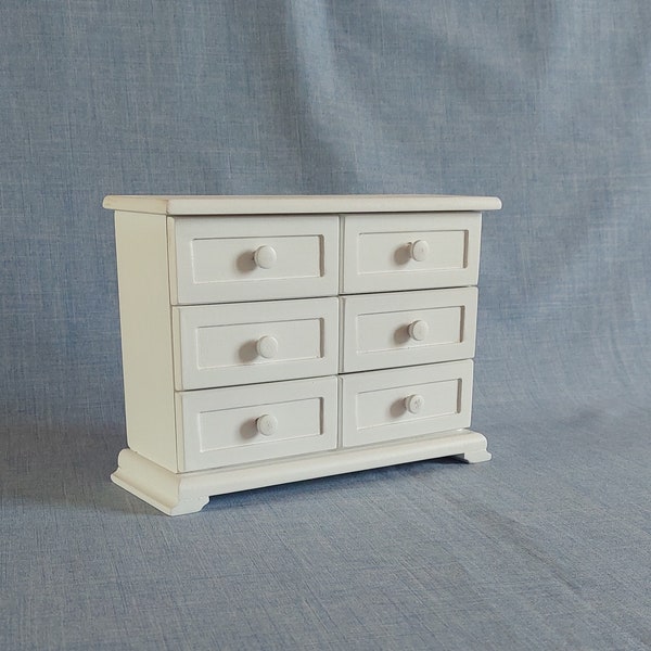 1/6 scale Dresser / Chest of drawers for 12 inch doll